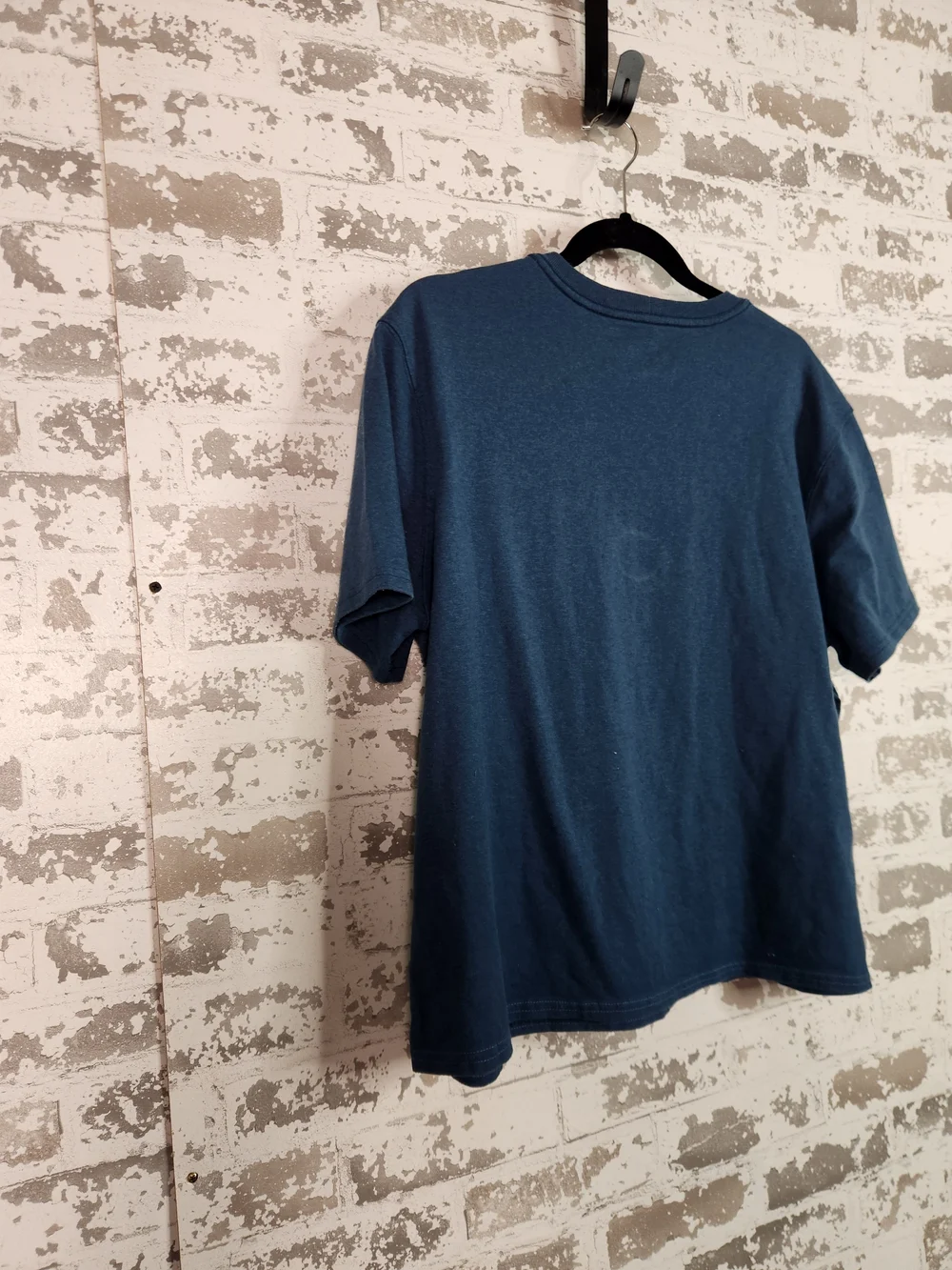 Carhartt Men’s Blue Pocket Logo Short-Sleeve T-Shirt